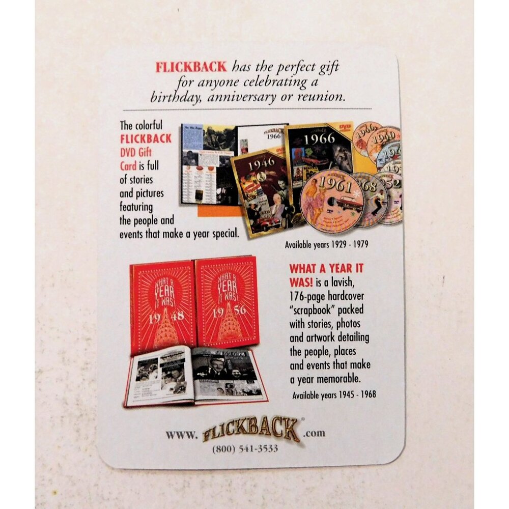 1953 Trivia Challenge Deck Playing Cards Flickback 54-Card Plastic Case - Picture 4 of 5